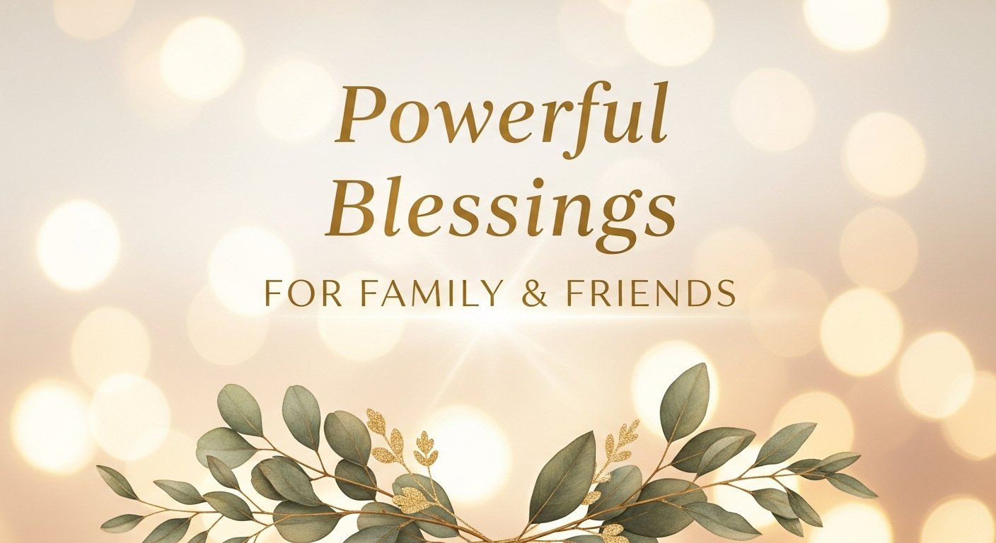 Powerful Blessings for Family and Friends