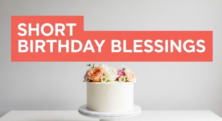 Short Birthday Blessings